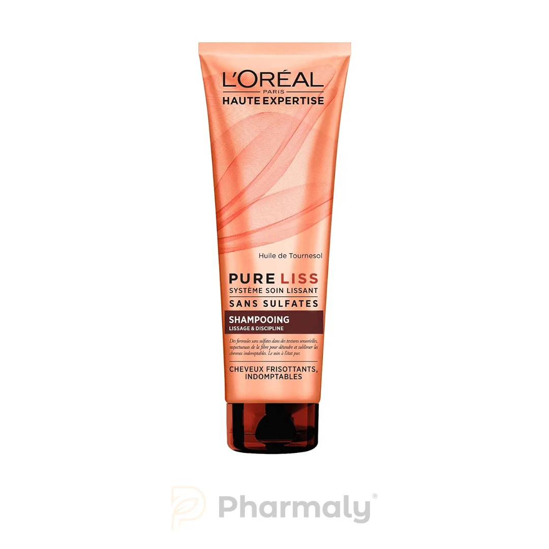  L’Oreal Paris Pure Liss Shampooing Sans Sulfate - produit parapharmaceutique authentique | Parapharmacie Si Ahmed