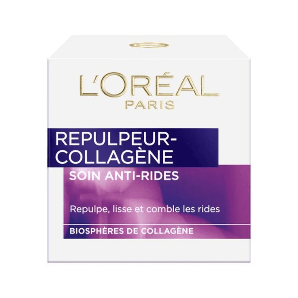 L’Oreal Repulpeur Collagéne Soin Anti Rides 50Ml - produit parapharmaceutique authentique | Parapharmacie Si Ahmed