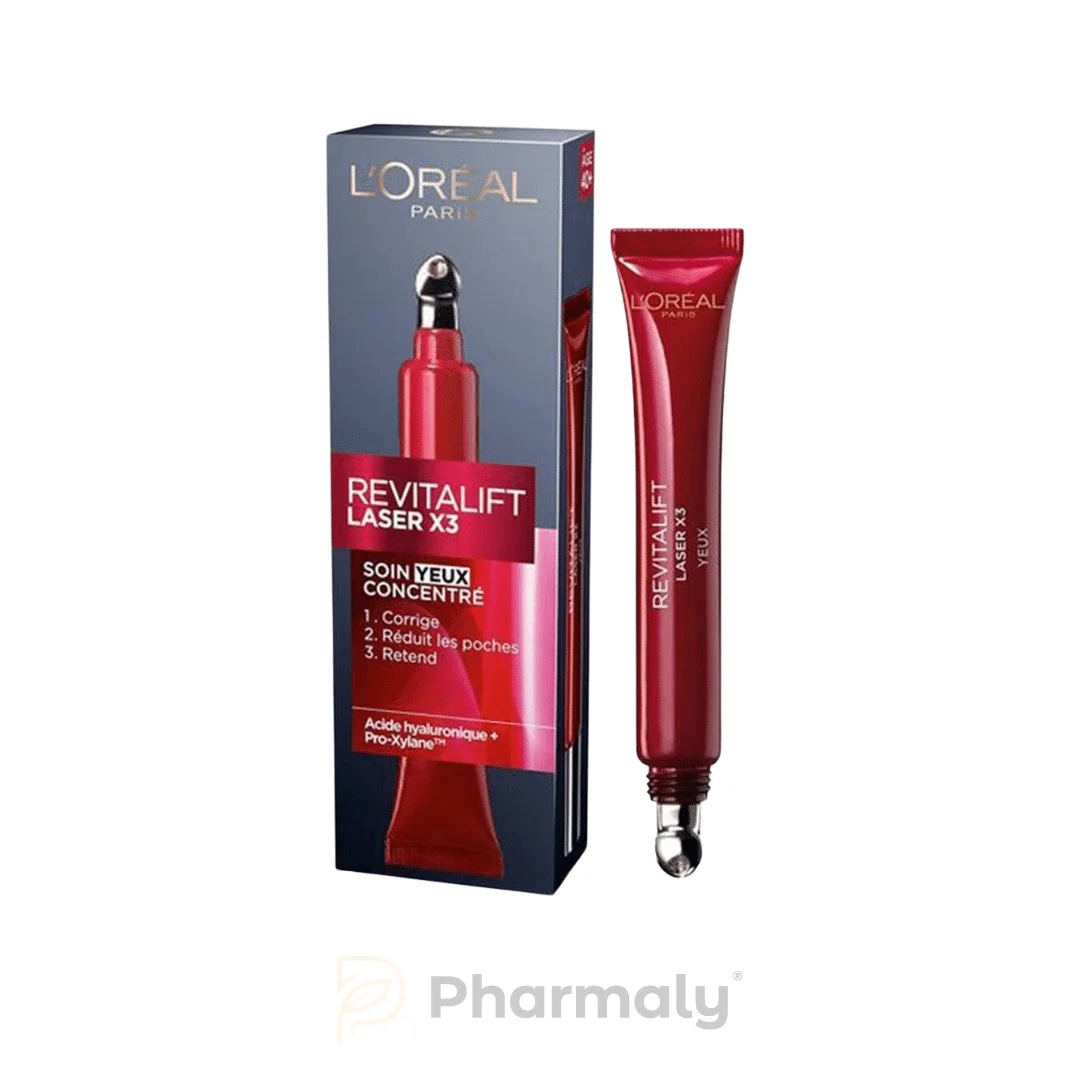  L’oreal Revitalift Laser X3 Soin Yeux - produit parapharmaceutique authentique | Parapharmacie Si Ahmed