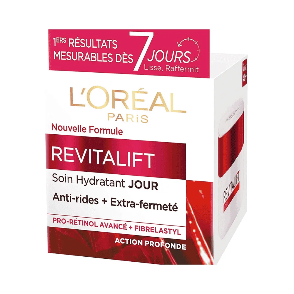  L’Oreal Revitalift Soin Jour Hydratant 50Ml - produit parapharmaceutique authentique | Parapharmacie Si Ahmed