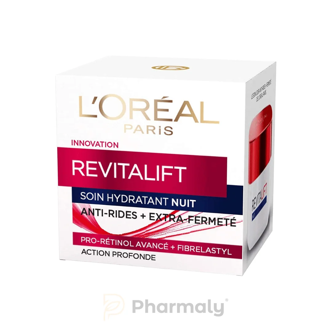  L’Oreal Revitalift Soin Nuit - produit parapharmaceutique authentique | Parapharmacie Si Ahmed
