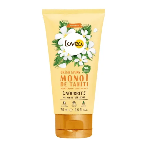  Lovea Creme Mains Monoi De Tahiti 75Ml - produit parapharmaceutique authentique | Parapharmacie Si Ahmed