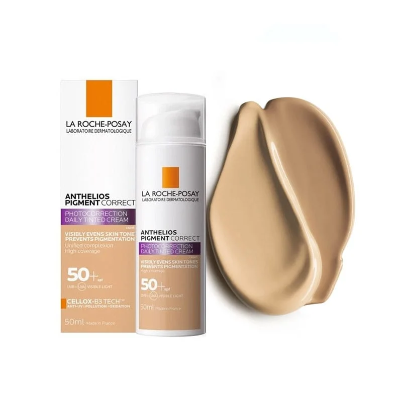  Lrp Anthelios Pigment Correct Creme Teintee Spf 50+ - produit parapharmaceutique authentique | Parapharmacie Si Ahmed