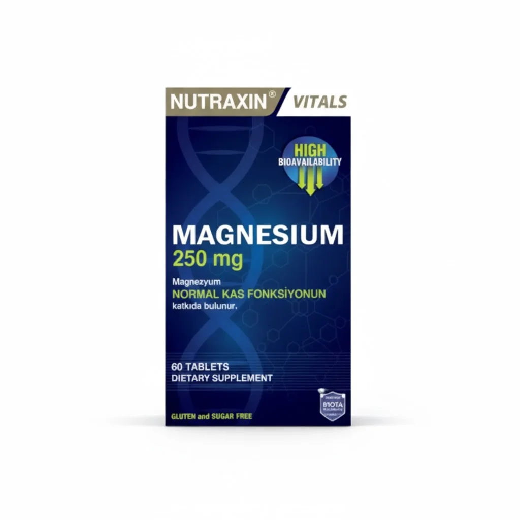 Nutraxin Magnésium  250mg - produit parapharmaceutique authentique | Parapharmacie Si Ahmed