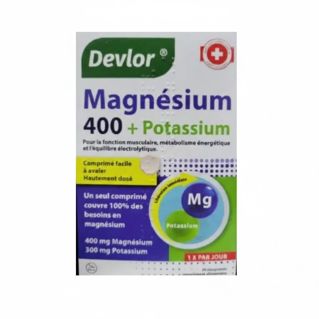 Magnésium 400 + Potassium