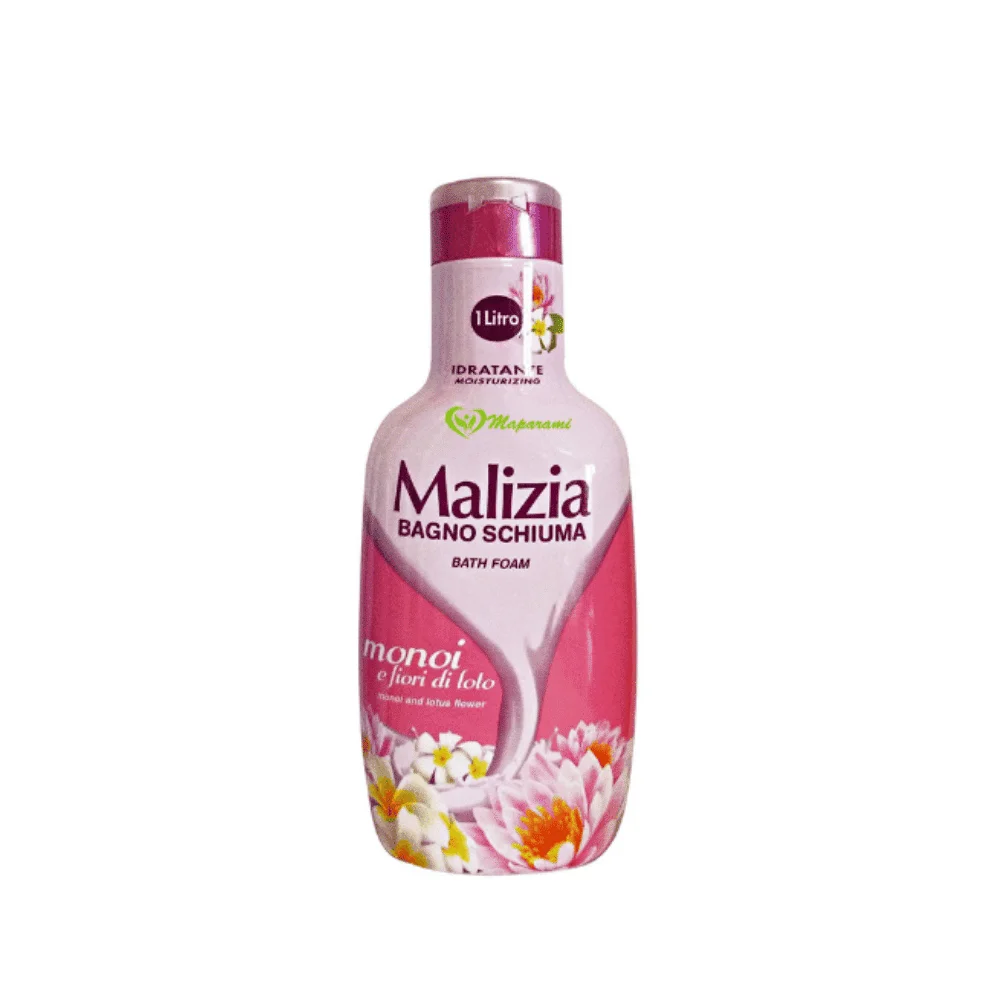  Malizia Gel Douche Manoi Et Fleurs De Lotus 1L - produit parapharmaceutique authentique | Parapharmacie Si Ahmed