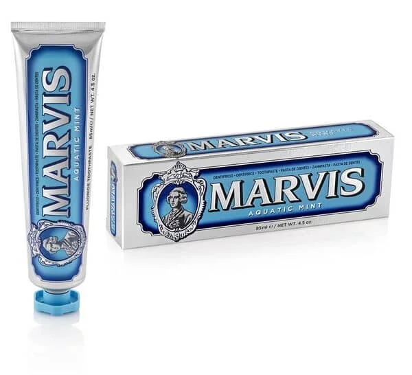  Marvis Aquatic Mint 85Ml - produit parapharmaceutique authentique | Parapharmacie Si Ahmed