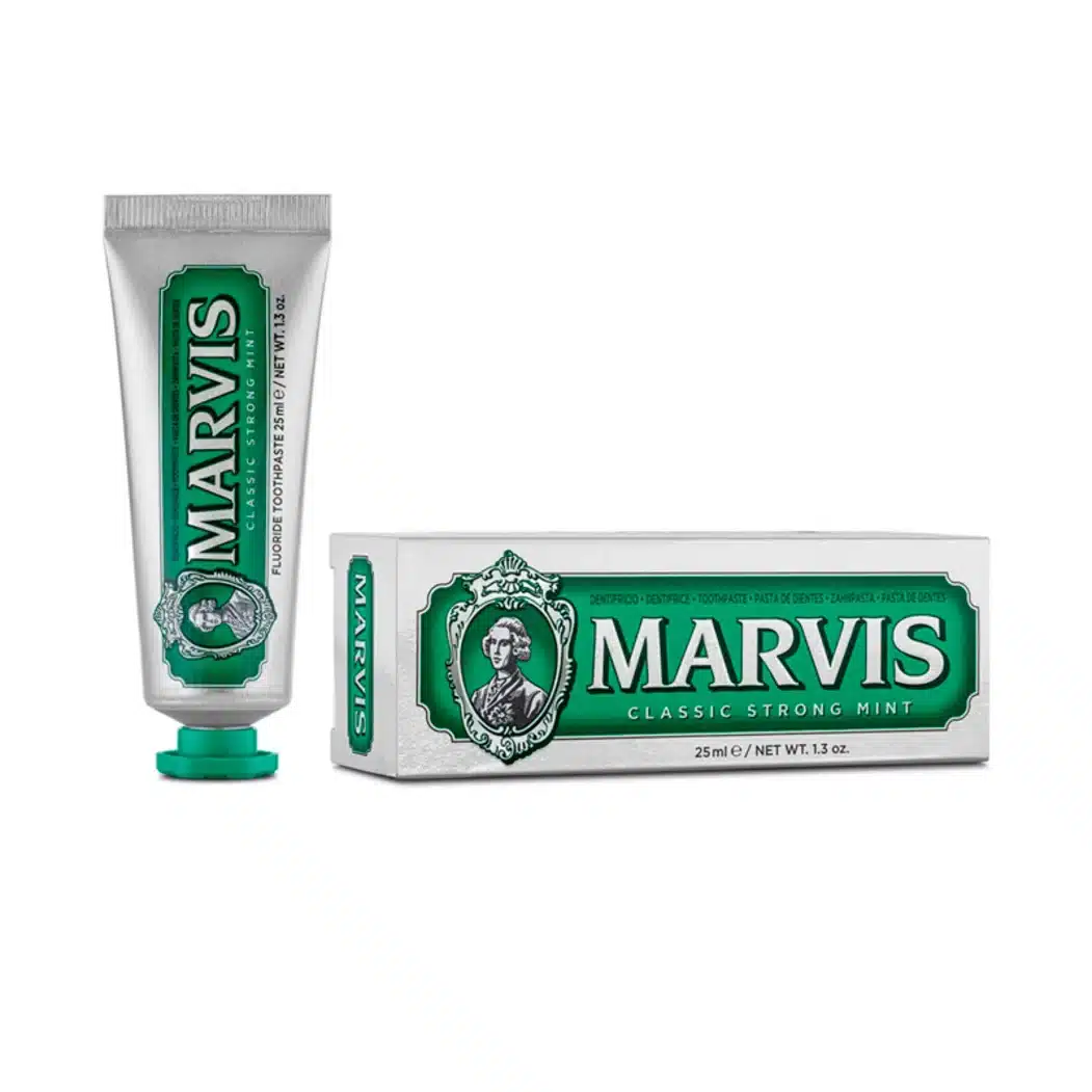  Marvis Classic Strong Mint Dentifrice 25Ml - produit parapharmaceutique authentique | Parapharmacie Si Ahmed
