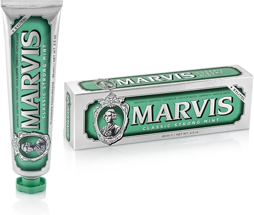  Marvis Classic Strong Mint Dentifrice 85Ml - produit parapharmaceutique authentique | Parapharmacie Si Ahmed