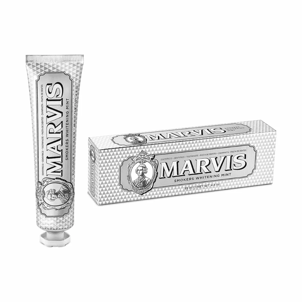  Marvis Smokers Whitening Mint 85Ml - produit parapharmaceutique authentique | Parapharmacie Si Ahmed