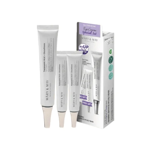  Mary &Amp; May Glutathione Eye Cream Special Set 3Pcs - produit parapharmaceutique authentique | Parapharmacie Si Ahmed