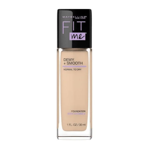  Maybelline Fit Me Dewy+Smooth Fdt 118 Light Beige Fl Verre 30Ml - produit parapharmaceutique authentique | Parapharmacie Si Ahmed