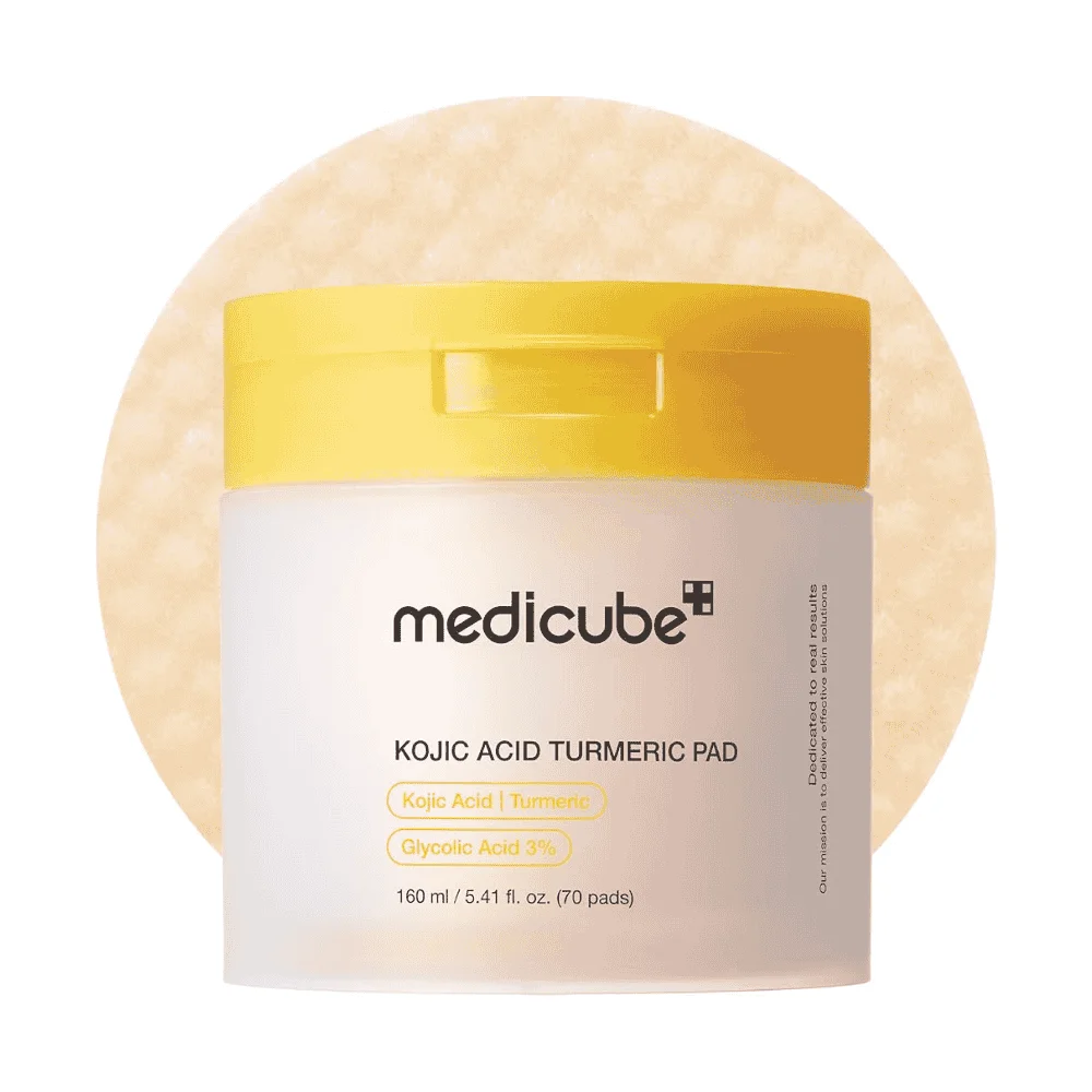  Medicube Kojic Acid Turmeric Pad 160 Ml - produit parapharmaceutique authentique | Parapharmacie Si Ahmed
