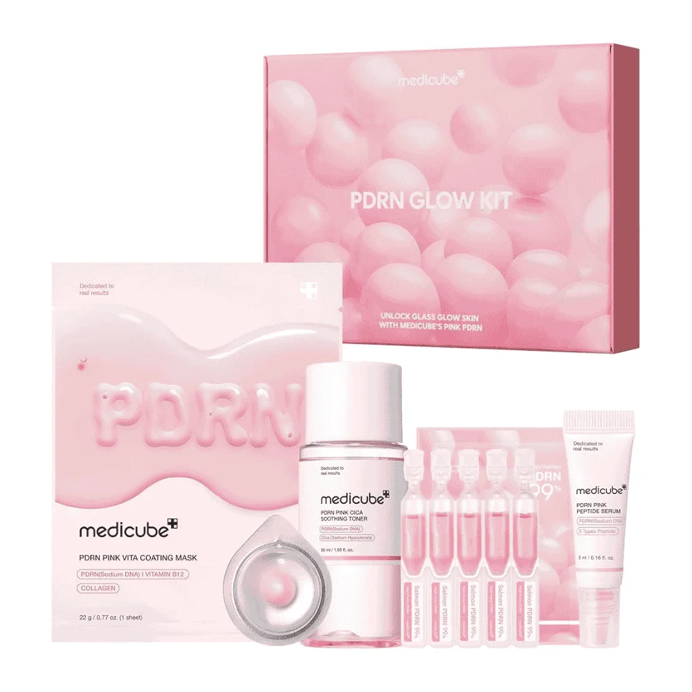  Medicube Pdrn Glow Kit 5Pcs - produit parapharmaceutique authentique | Parapharmacie Si Ahmed