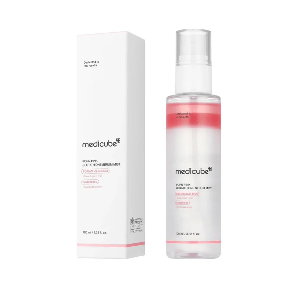  Medicube Pdrn Pink Glutathione Serum Mist 100Ml - produit parapharmaceutique authentique | Parapharmacie Si Ahmed