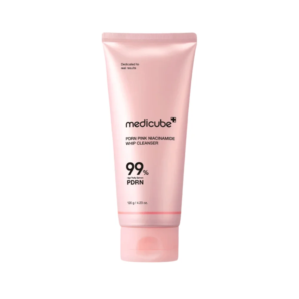  Medicube Pdrn Pink Niacinamide Whip Cleanser 120G - produit parapharmaceutique authentique | Parapharmacie Si Ahmed