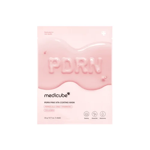  Medicube Pdrn Pink Vita Coating Mask 28g 22gr - produit parapharmaceutique authentique | Parapharmacie Si Ahmed