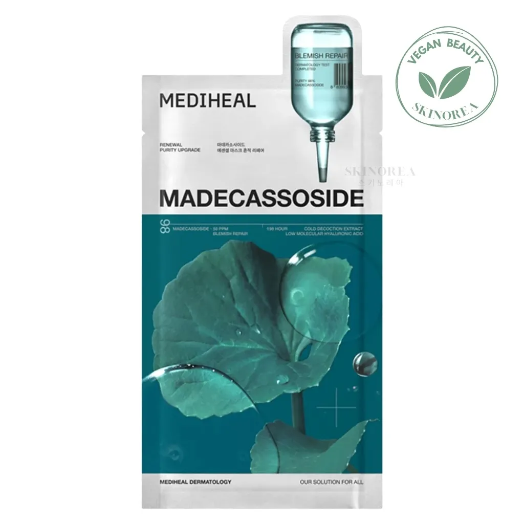  Mediheal 98% Madecassoside Essential Mask Blemish Repair 24Ml - produit parapharmaceutique authentique | Parapharmacie Si Ahmed