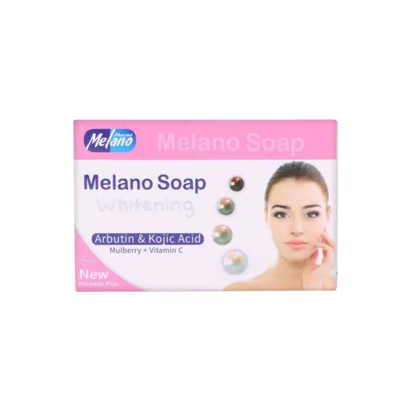  Melano Soap Whitening 100G - produit parapharmaceutique authentique | Parapharmacie Si Ahmed