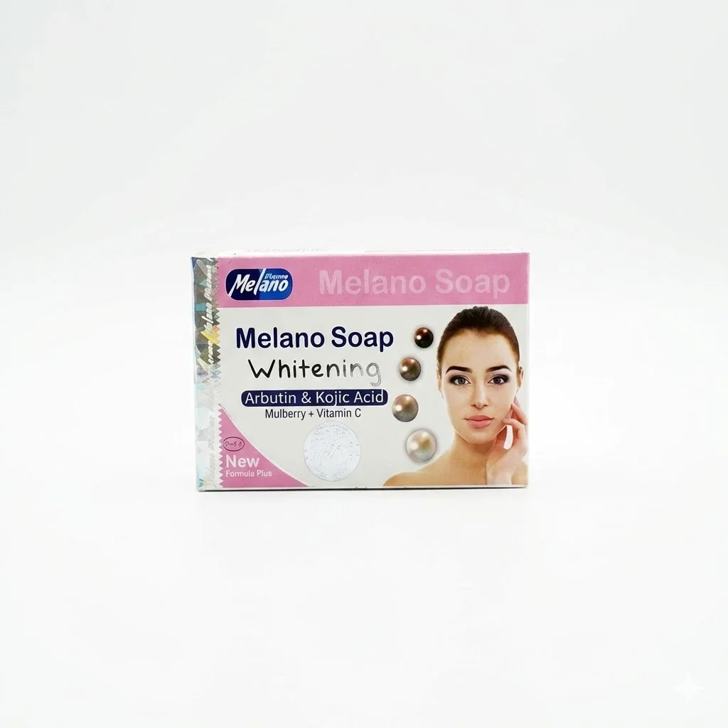Melano Soap Whitening Arbutin & Kojic Acid