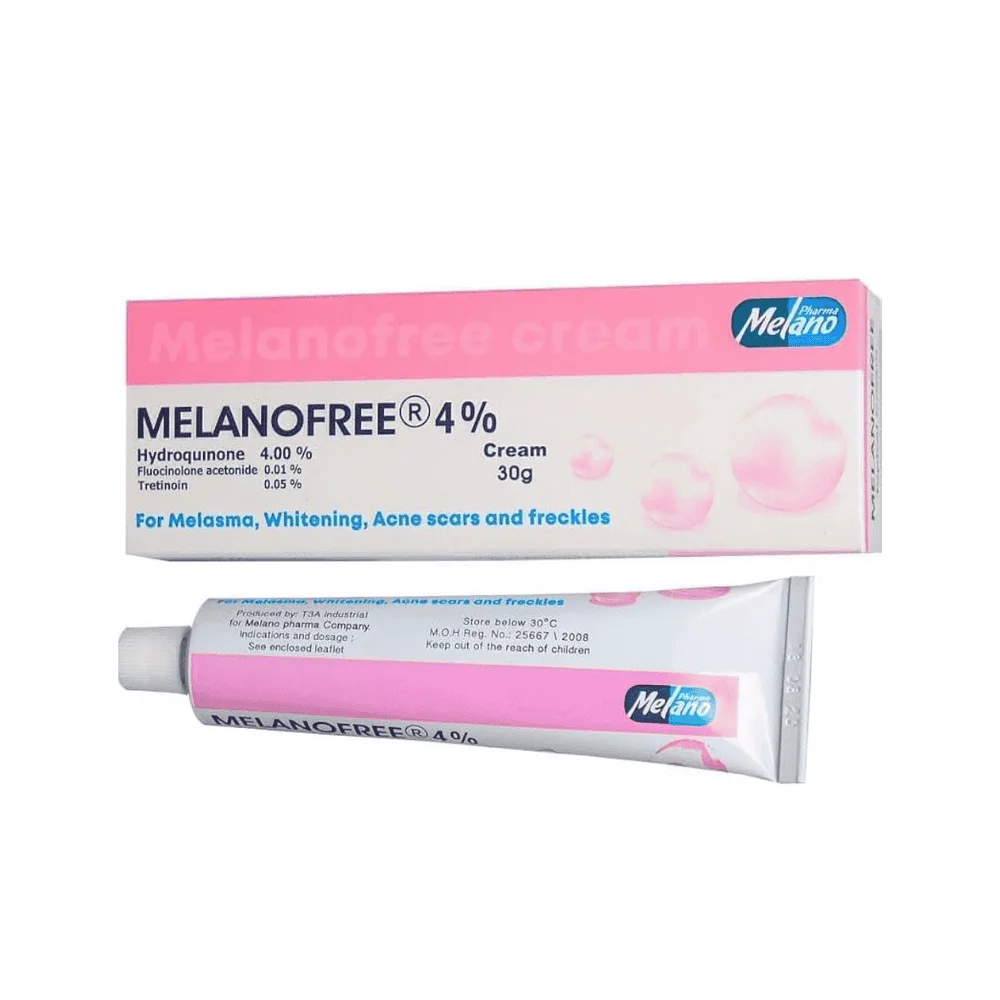  Melanofree 4% Cream 20G - produit parapharmaceutique authentique | Parapharmacie Si Ahmed