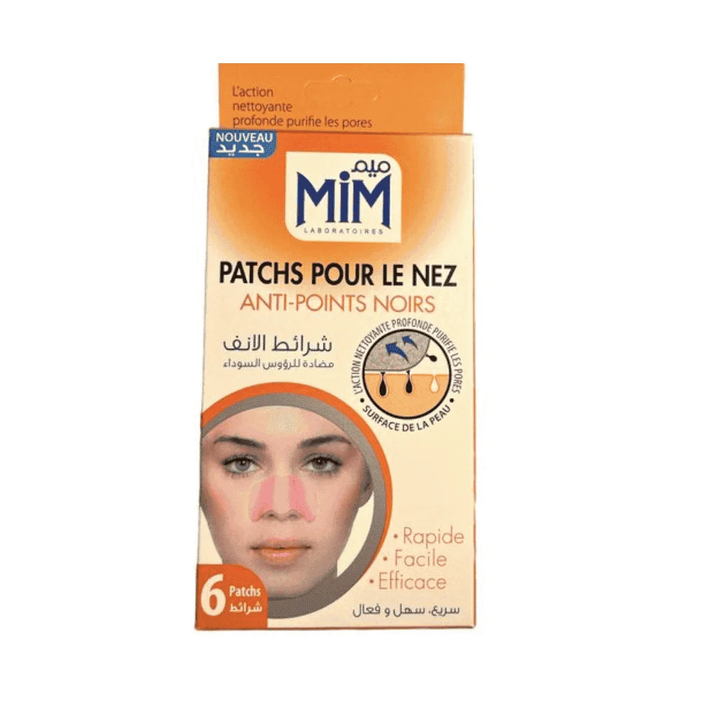  Mim Patchs Bandes De Nez B/6 - produit parapharmaceutique authentique | Parapharmacie Si Ahmed