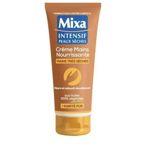  Mixa Creme Mains Nutritive 100Ml - produit parapharmaceutique authentique | Parapharmacie Si Ahmed
