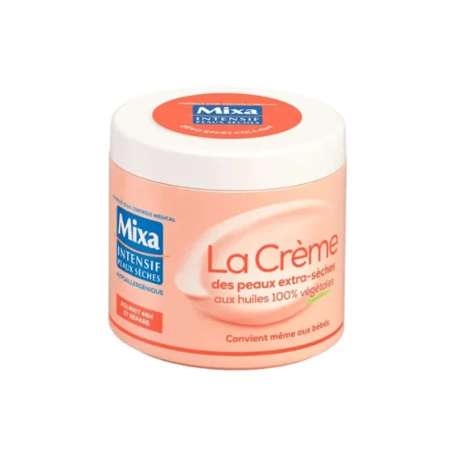  Mixa Créme Pot Peaux Seches Et Sensibles 400Ml - produit parapharmaceutique authentique | Parapharmacie Si Ahmed