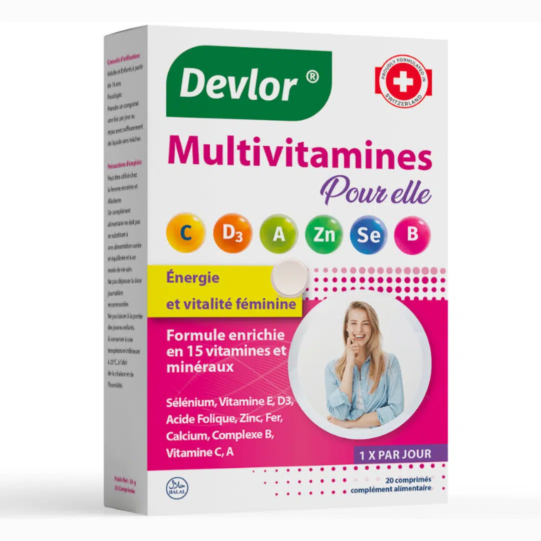 Devlor Multivitamines pour elle - produit parapharmaceutique authentique | Parapharmacie Si Ahmed