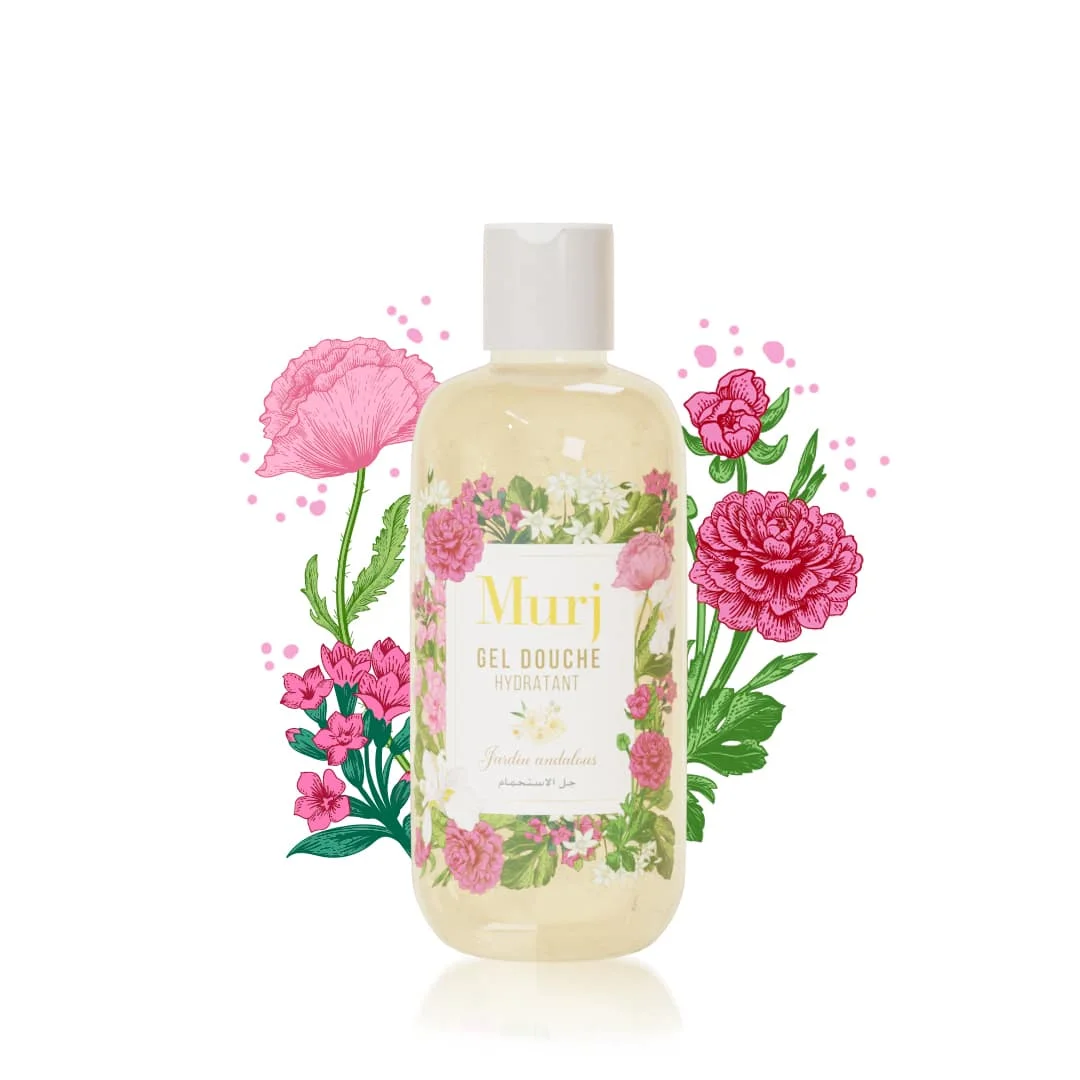  Murj Gel Douche Jardin Andalous - produit parapharmaceutique authentique | Parapharmacie Si Ahmed