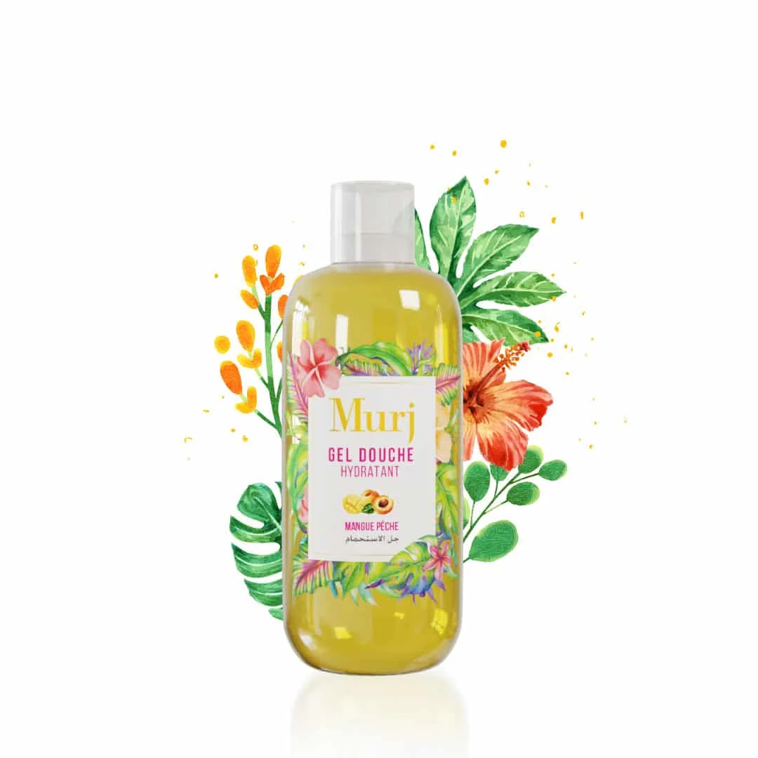  Murj Gel Douche Mangue&Amp; Peche 300Ml - produit parapharmaceutique authentique | Parapharmacie Si Ahmed