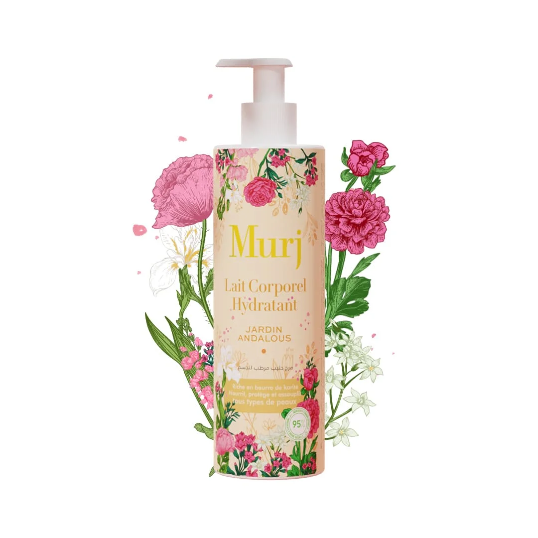  Murj Lait Corporel Hydratant Jardins Andalous - produit parapharmaceutique authentique | Parapharmacie Si Ahmed