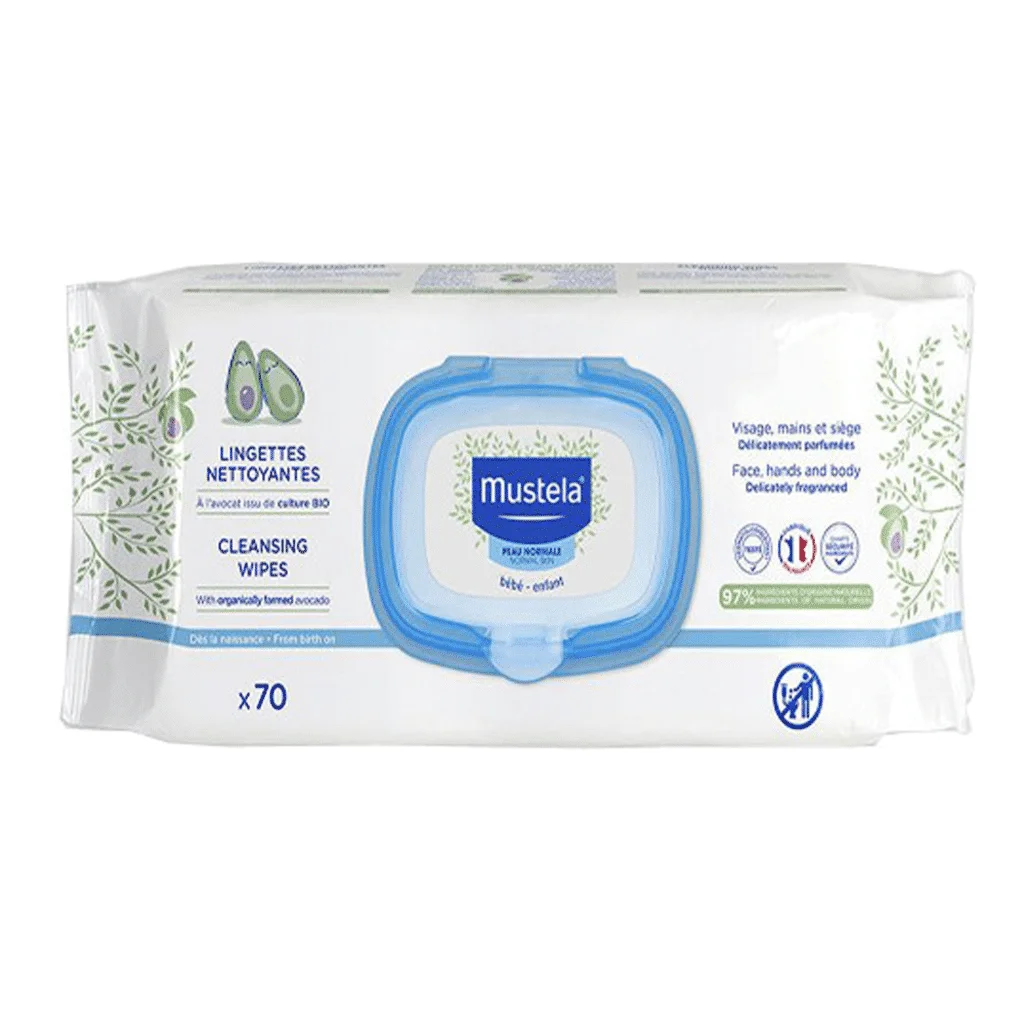  Mustela Lingettes Nettoyantes - produit parapharmaceutique authentique | Parapharmacie Si Ahmed