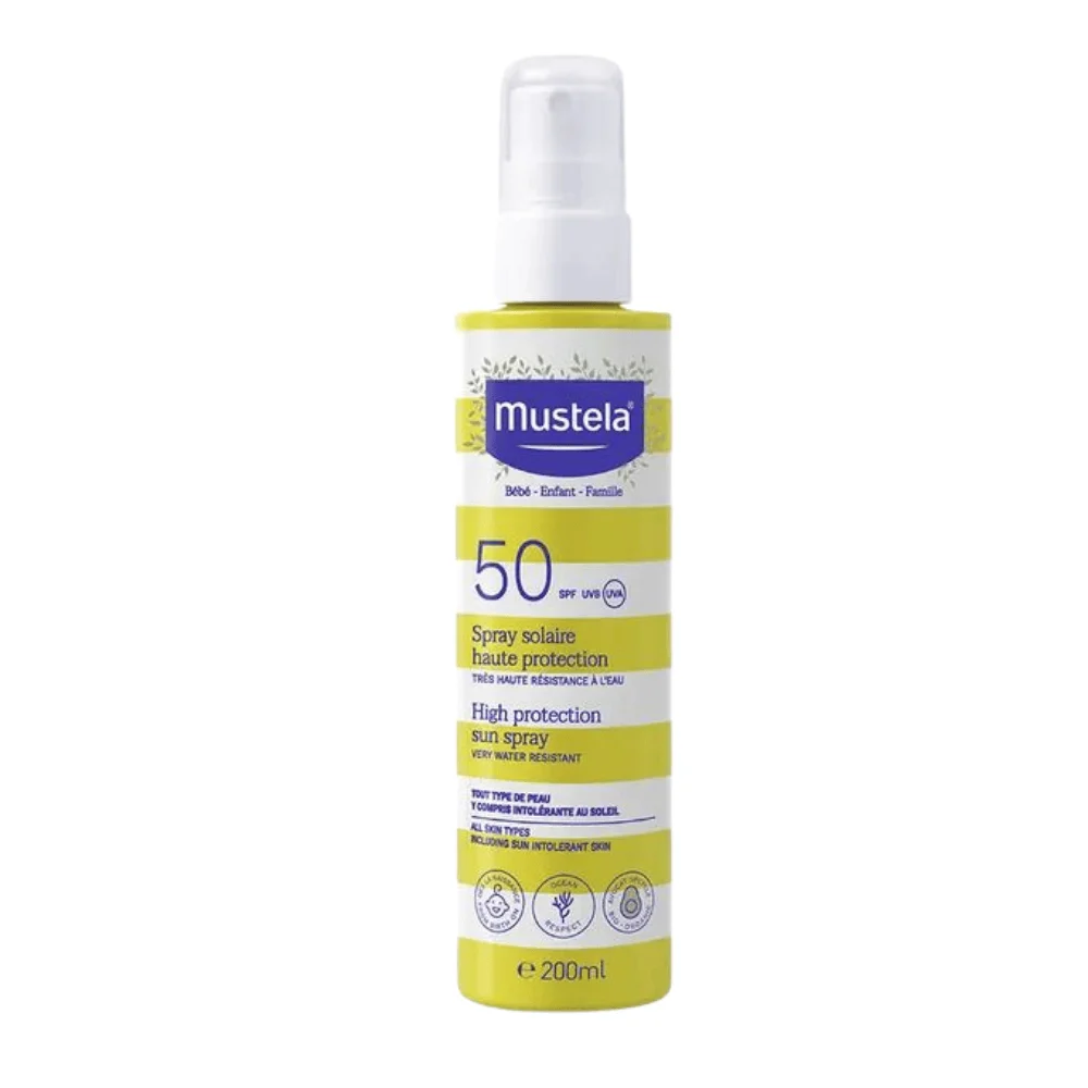  Mustela Spray Solaire Spf50 200Ml - produit parapharmaceutique authentique | Parapharmacie Si Ahmed