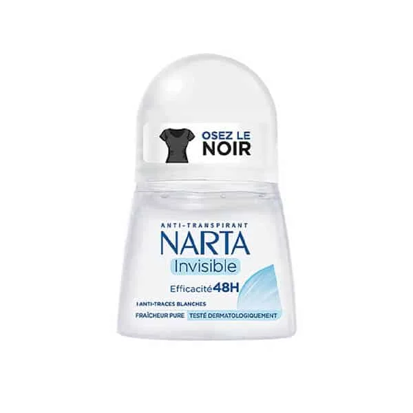  Narta Invisible Anti-Transpirant 48H 50Ml - produit parapharmaceutique authentique | Parapharmacie Si Ahmed