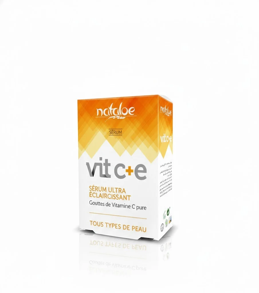 Nataloe Vit C+E Sérum Ultra Éclaircissant – Anti-Âge et Unifiant