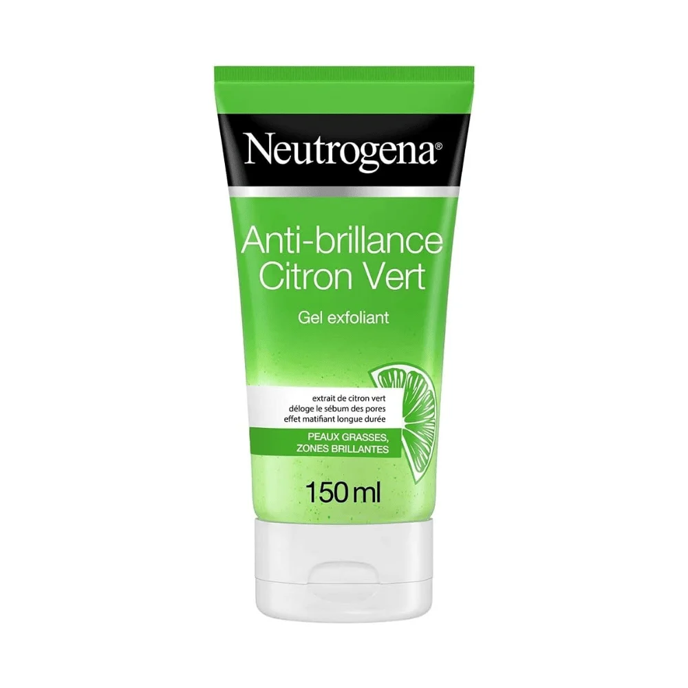  Neutrogena Anti-Brillance Citron Vert Gel Exfoliant - produit parapharmaceutique authentique | Parapharmacie Si Ahmed