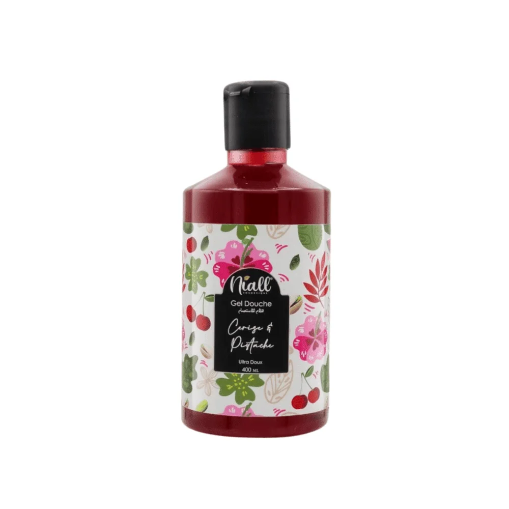  Niall Gel Douche Cerise &Amp; Pistache 400Ml - produit parapharmaceutique authentique | Parapharmacie Si Ahmed