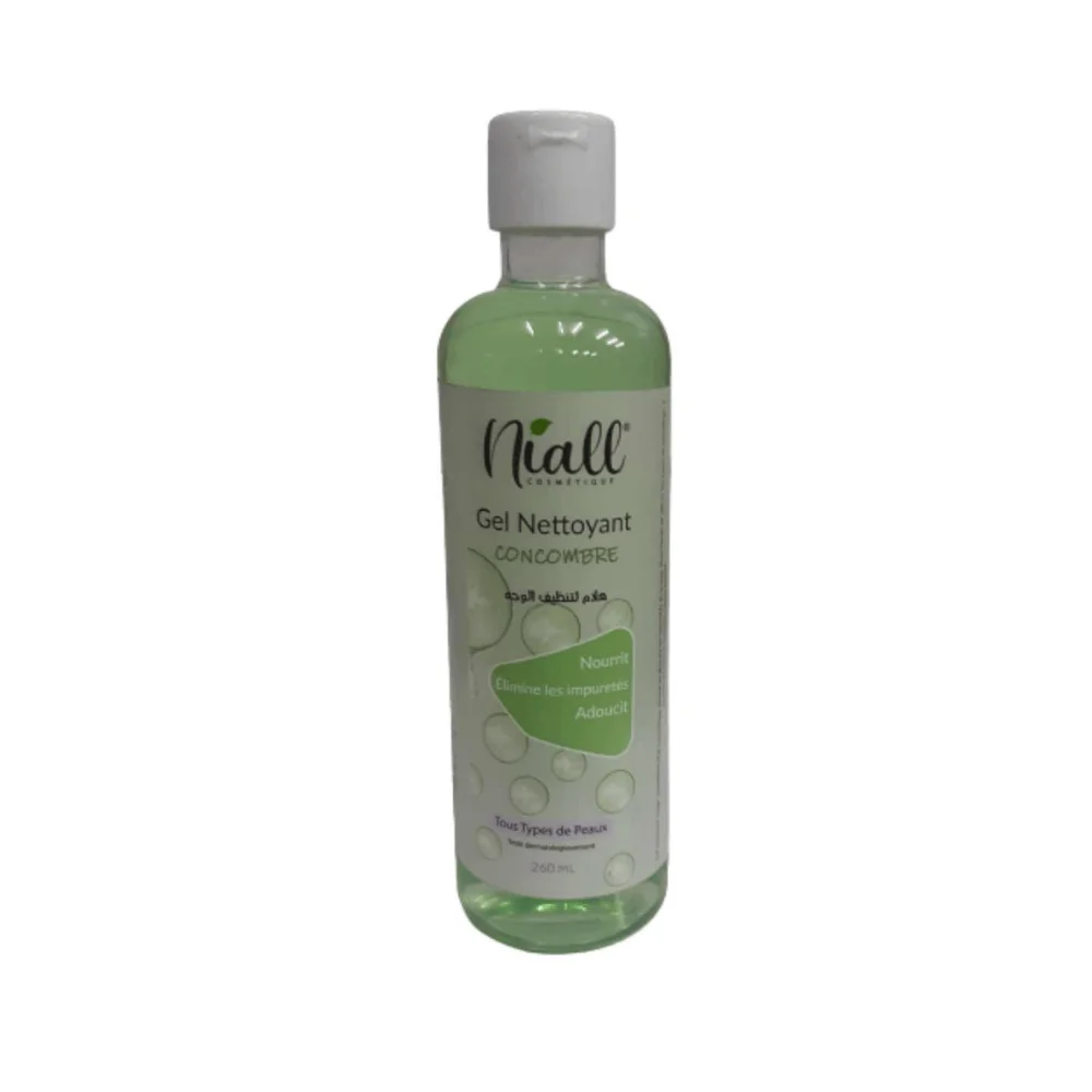  Niall Gel Nettoyant Concombre 260Ml - produit parapharmaceutique authentique | Parapharmacie Si Ahmed