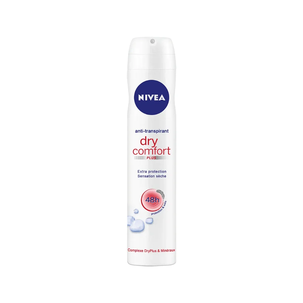  Nivea Deo Dry Comfort 200Ml - produit parapharmaceutique authentique | Parapharmacie Si Ahmed