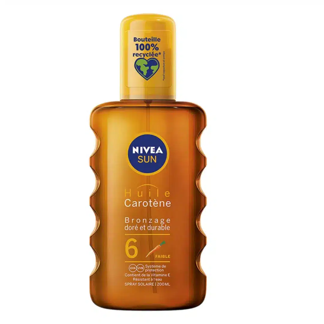  Nivea Huile Sun Spray Carotene - produit parapharmaceutique authentique | Parapharmacie Si Ahmed
