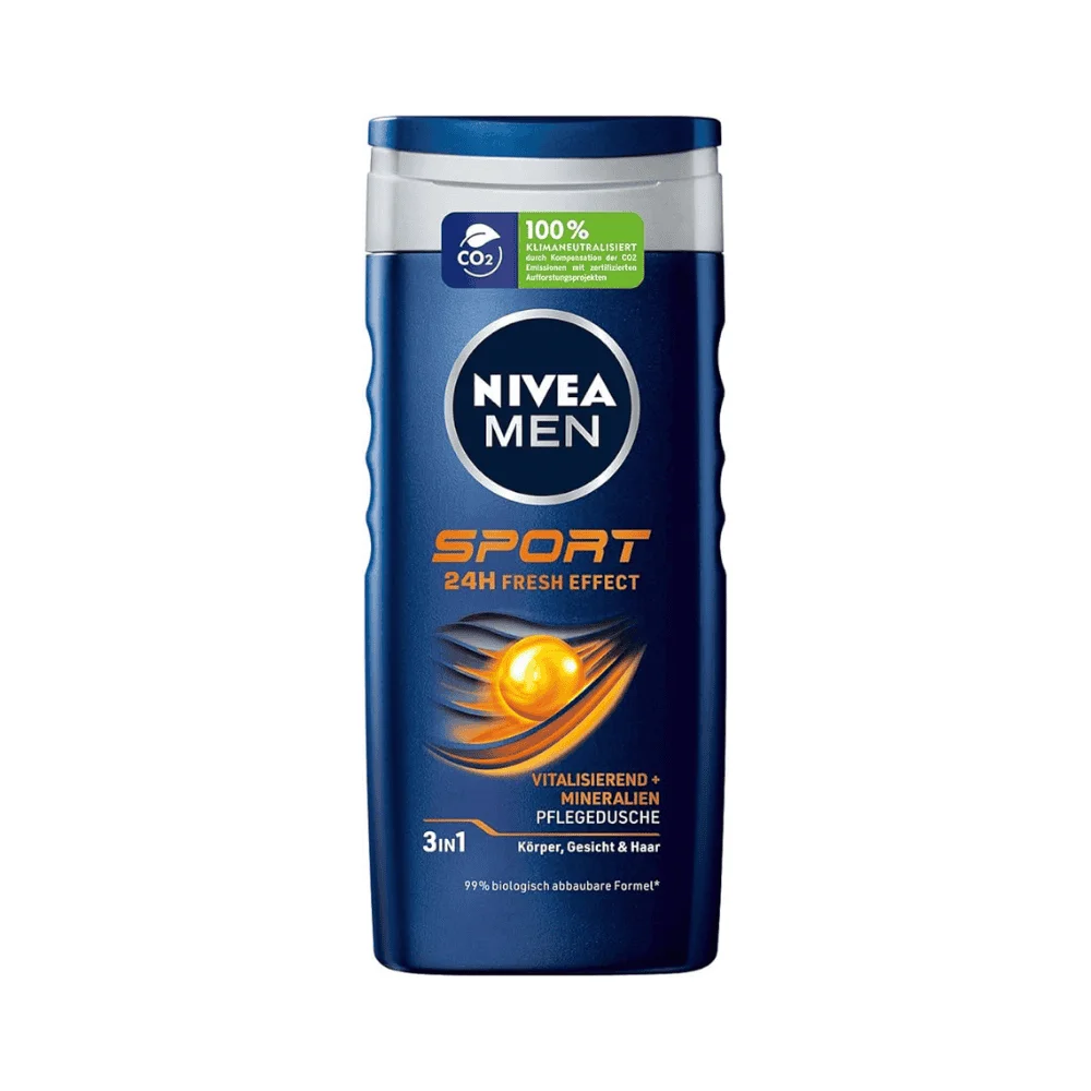  Nivea Men Sport 24H Fresh Effect 3In1 250Ml - produit parapharmaceutique authentique | Parapharmacie Si Ahmed
