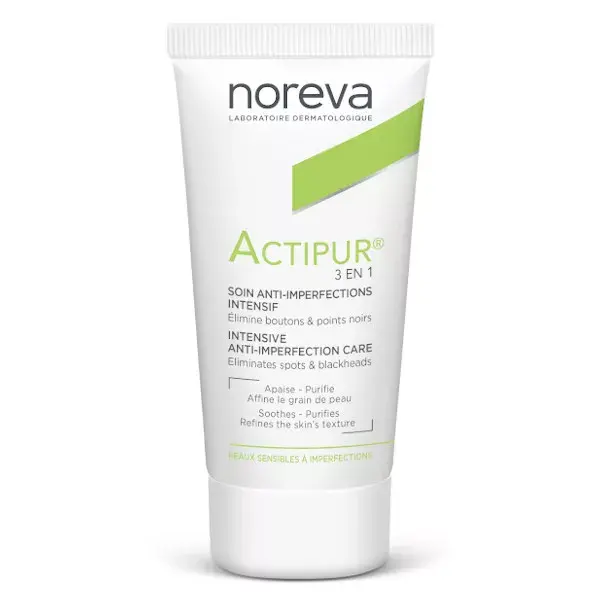  Noreva Actipur 3En1 Soin Anti-Imperfections Intensif - produit parapharmaceutique authentique | Parapharmacie Si Ahmed