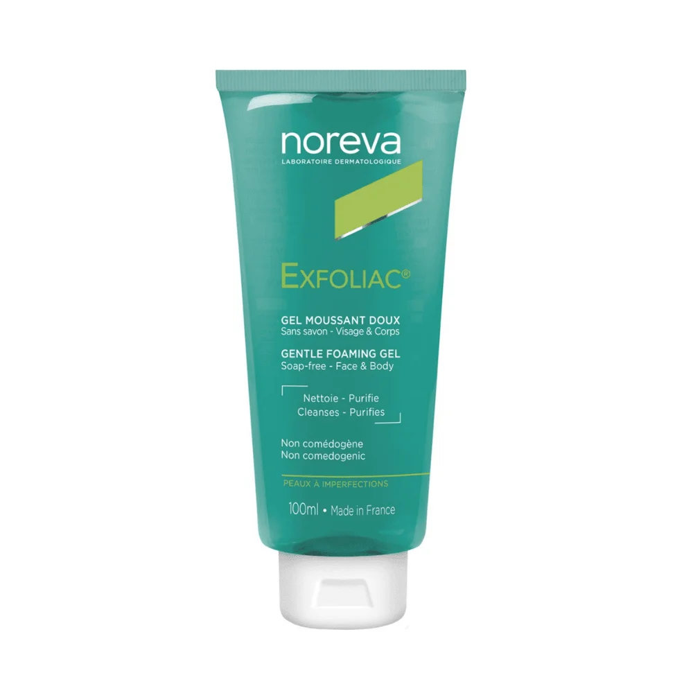  Noreva Exfoliac Gel Nettoyant 100Ml - produit parapharmaceutique authentique | Parapharmacie Si Ahmed