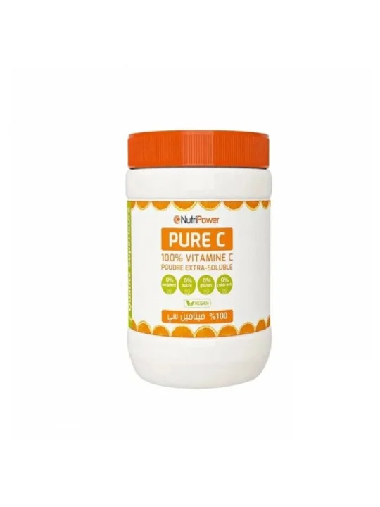 NutriPower Pure C Vitamine C en Poudre Extra Fine 50g