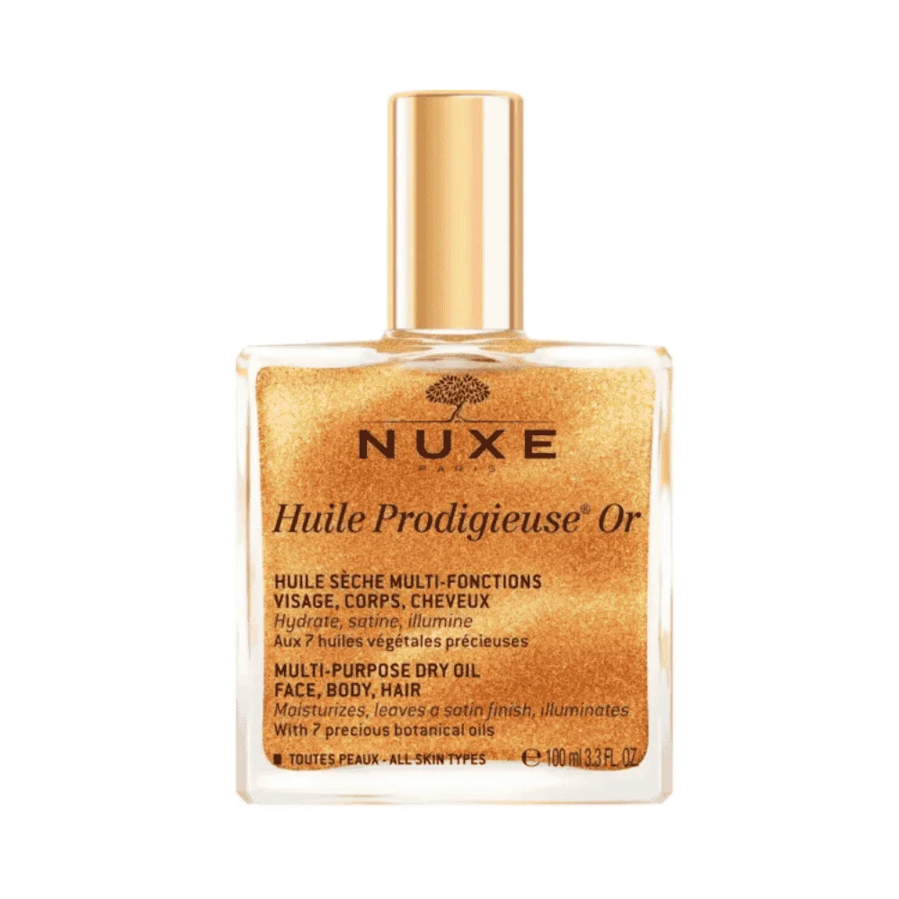  Nuxe Huile Prodigieuge Or Paillete 100Ml - produit parapharmaceutique authentique | Parapharmacie Si Ahmed