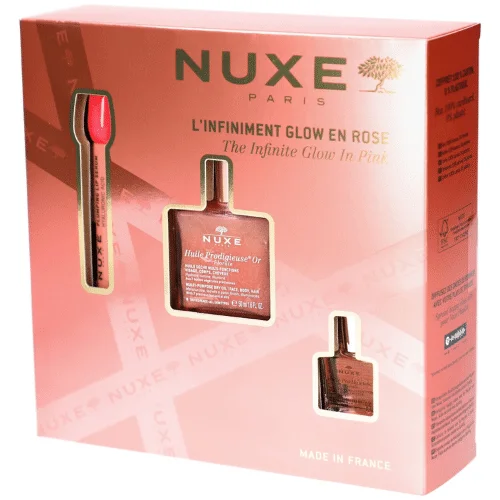  Nuxe l’infiniment Glow En Rose Cofferet 3Pcs - produit parapharmaceutique authentique | Parapharmacie Si Ahmed
