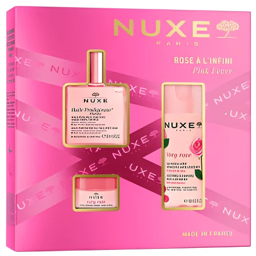 Nuxe Rose A l’infini Pink Fever Cofferet 3Pcs - produit parapharmaceutique authentique | Parapharmacie Si Ahmed