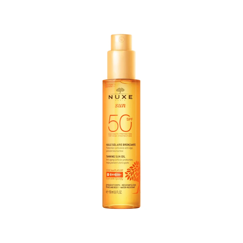  Nuxe Sun Huile Solaire Bronzante Spf50+ 150Ml - produit parapharmaceutique authentique | Parapharmacie Si Ahmed