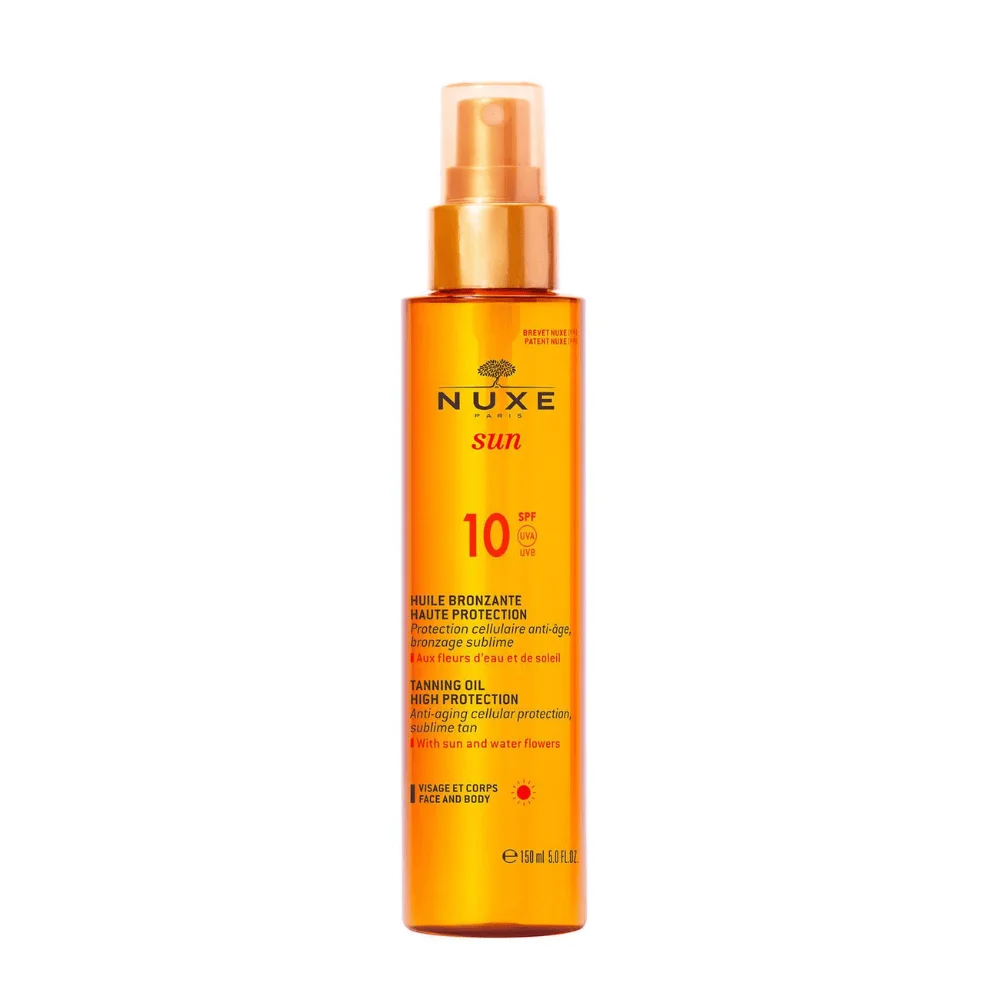  Nuxe Sun Spf 10 Huile Bronzante 150Ml - produit parapharmaceutique authentique | Parapharmacie Si Ahmed